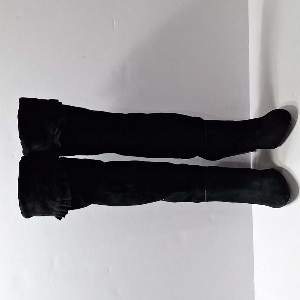 Bcbgeneration Black Suede Leather Whimsigoth Over… - image 3